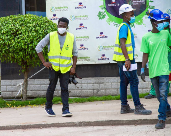 On location · Dangote Sustainability Week